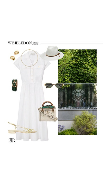 Wimbledon season is officially here 🎾🤍

Think crisp whites, tailored silhouettes, polished dresses, classic stripes, woven accessories, and the kind of effortless elegance that feels right at home courtside with a Pimm’s Cup in hand.

Whether you're actually headed to a tennis tournament, attending a summer luncheon, or simply love that timeless, sophisticated Wimbledon aesthetic, these are the pieces I'm loving right now.

Shop the full Wimbledon Edit below. ✨

#WimbledonStyle #TennisStyle #SummerStyle #LTKStyle #LTKFinds #QuietLuxury #ClassicStyle #SummerFashion #EuropeanSummer #PreppyStyle #WhiteDressSeason #ResortStyle #ElegantStyle #StyleInspiration #TennisCore

#LTKootd #LTKOver40 #LTKTravel