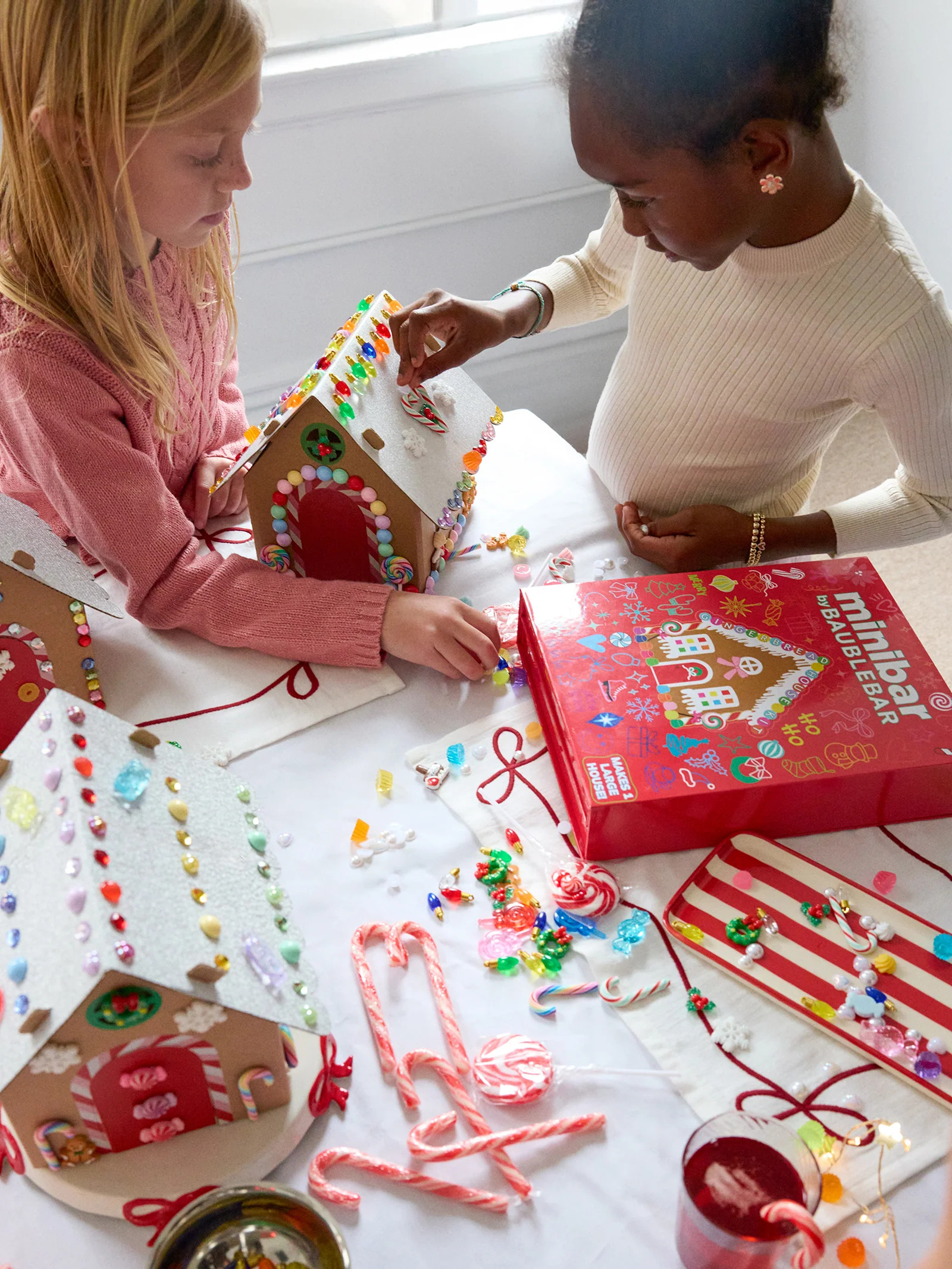 Kids DIY Gingerbread House Craft Kit - Gingerbread House DIY Kit | BaubleBar