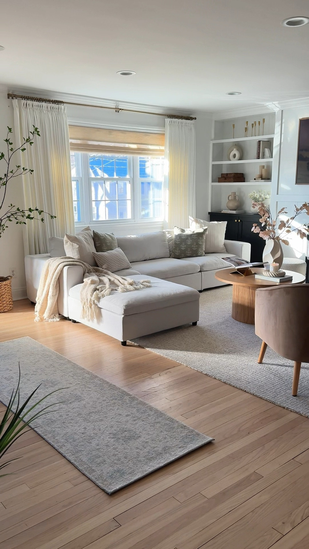 One of my most asked questions.. where did you get your rod and curtains? 🤎

My curtains are from my all time favorite Two pages brand and my rod and brass rings are from Amazon. ✨ Scroll down to shop!! ⬇️

Curtain detail:

▫️Isabella Heavyweight Cotton
(4) panels 90 length x 60 wide
▫️Triple pleat
▫️Memory shaped
▫️Color: Beige White 
▫️Blackout Lining

#LTKHome #LTKMostLoved #LTKStyleTip