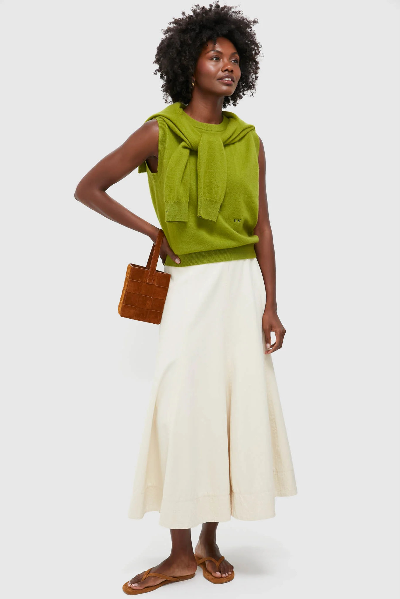 Woodbine Green Cashmere Shell | Tuckernuck (US)