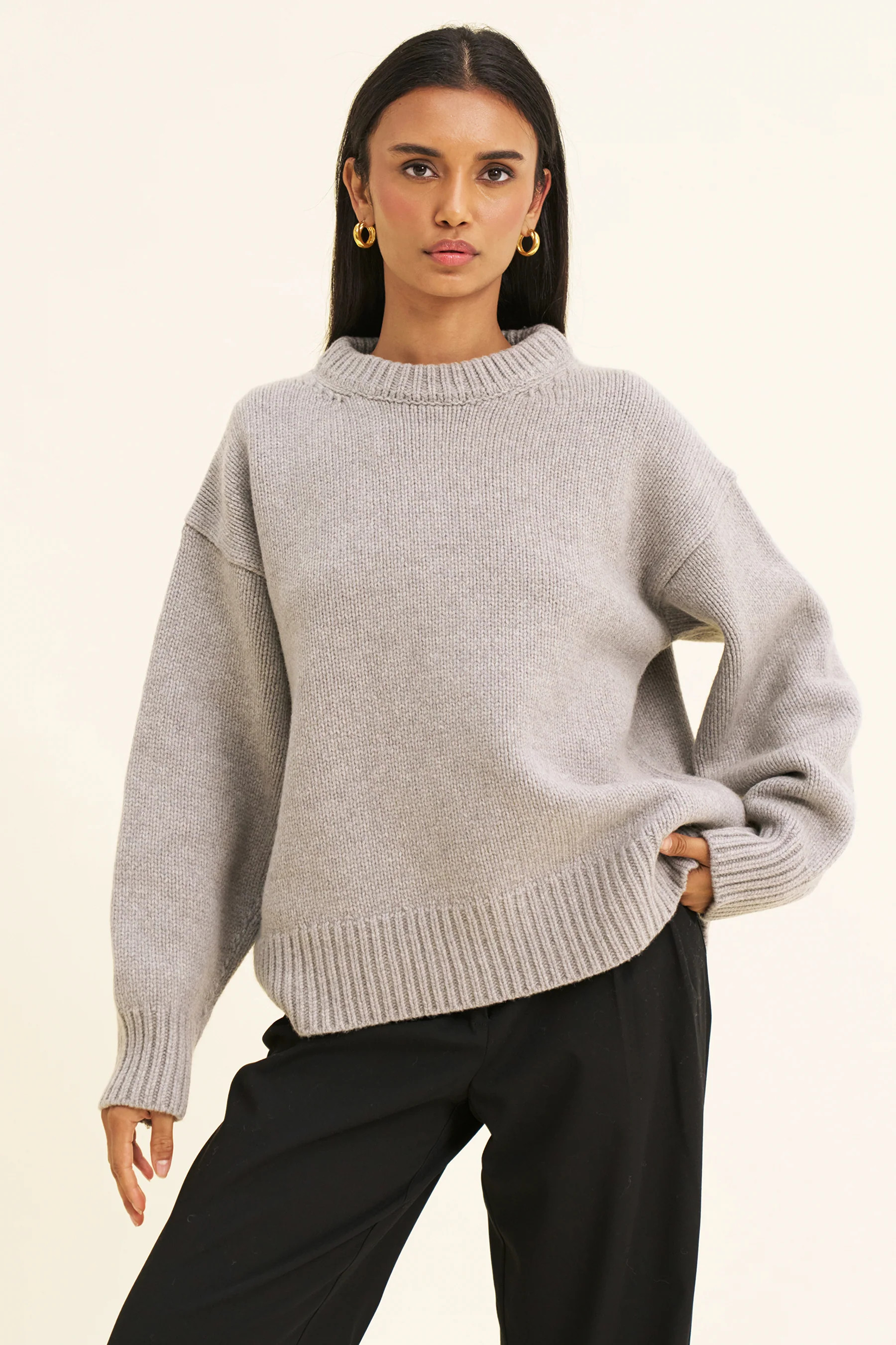EVELYN KNIT - GREY | Sisterhood