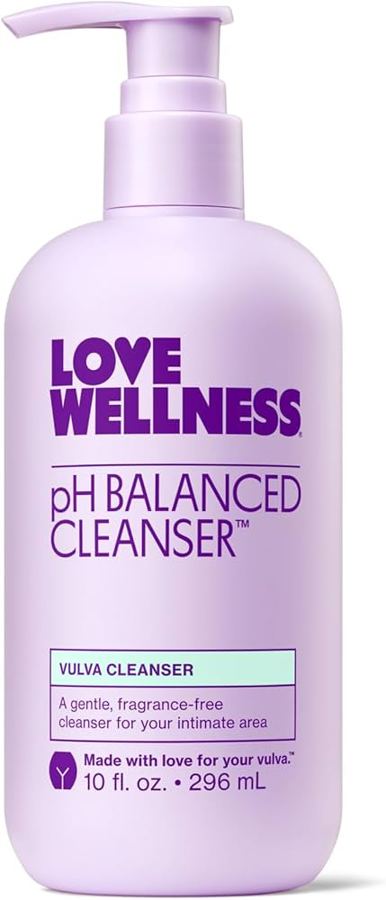 Love Wellness pH Balancing Cleanser | Feminine Vulva Wash for Intimate Health & Hygiene | Fragran... | Amazon (US)