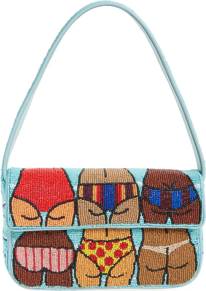 STAUD Tommy Beaded Shoulder Bag | Nordstrom | Nordstrom