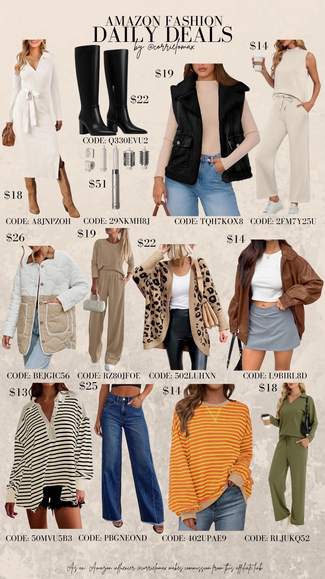 Amazon promo codes!! 💗

Happy shopping! XO

#LTKFallSale #LTKSaleAlert