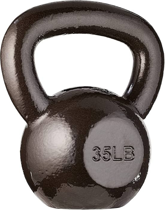 Amazon Basics Cast Iron Kettlebell | Amazon (US)