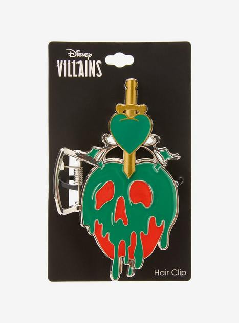 Disney Snow White and the Seven Dwarfs Poison Apple Figural Metal Claw Clip - BoxLunch Exclusive ... | BoxLunch