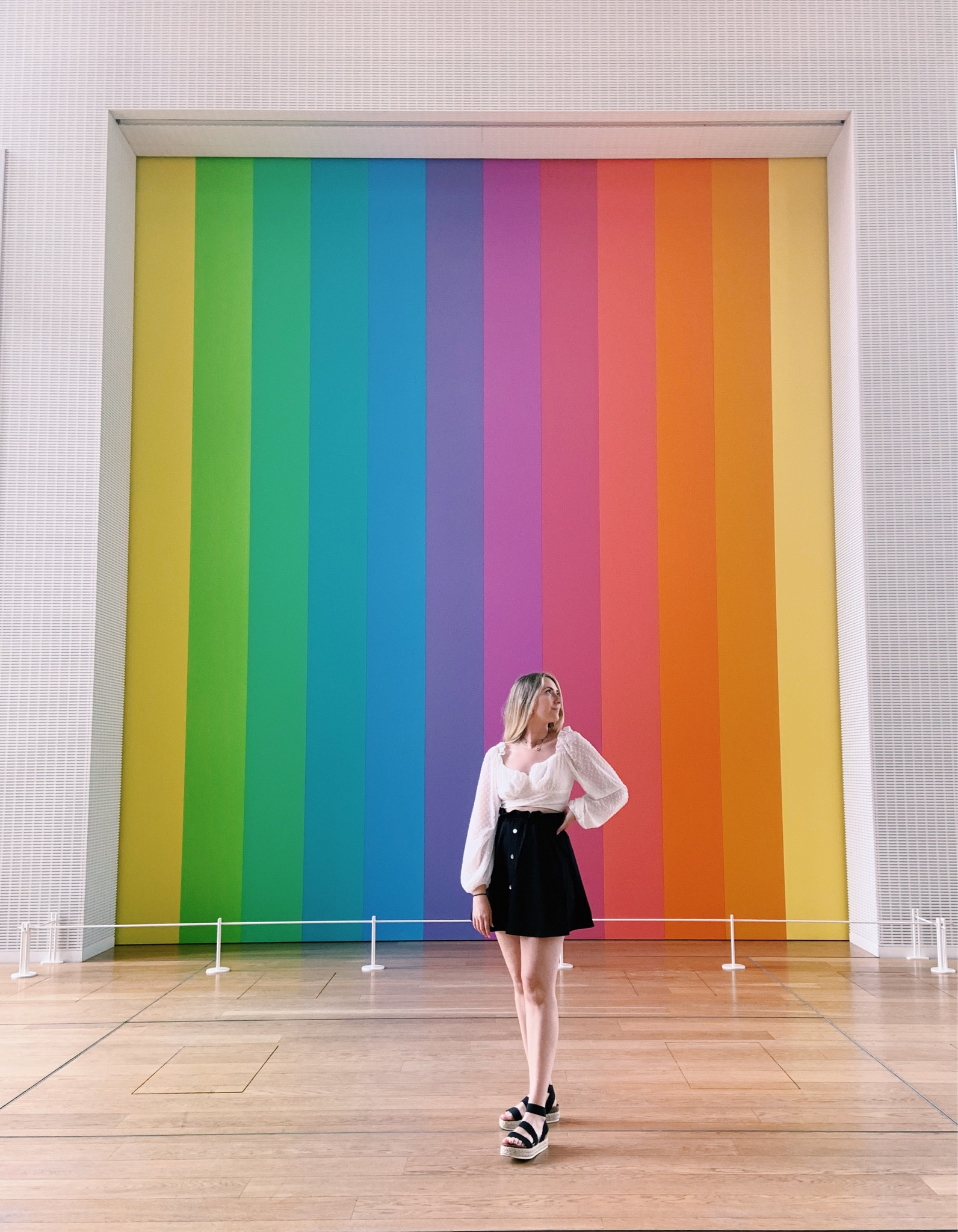 This was at the Louis Vuitton Fondation in Paris. Black & white is so chic, especially standing out against a colorful masterpiece. 
Travel style, European vacation, French style, Paris France, Louis Vuitton, luxury style, luxury shopping, street style, museum outfit, french chic.

#LTKtravel #LTKbeauty #LTKstyletip
