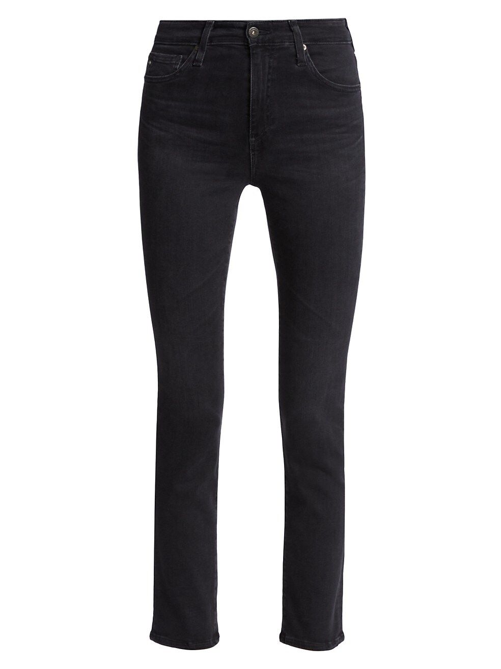 AG Jeans Mari High-Rise Straight-Leg Jeans | Saks Fifth Avenue