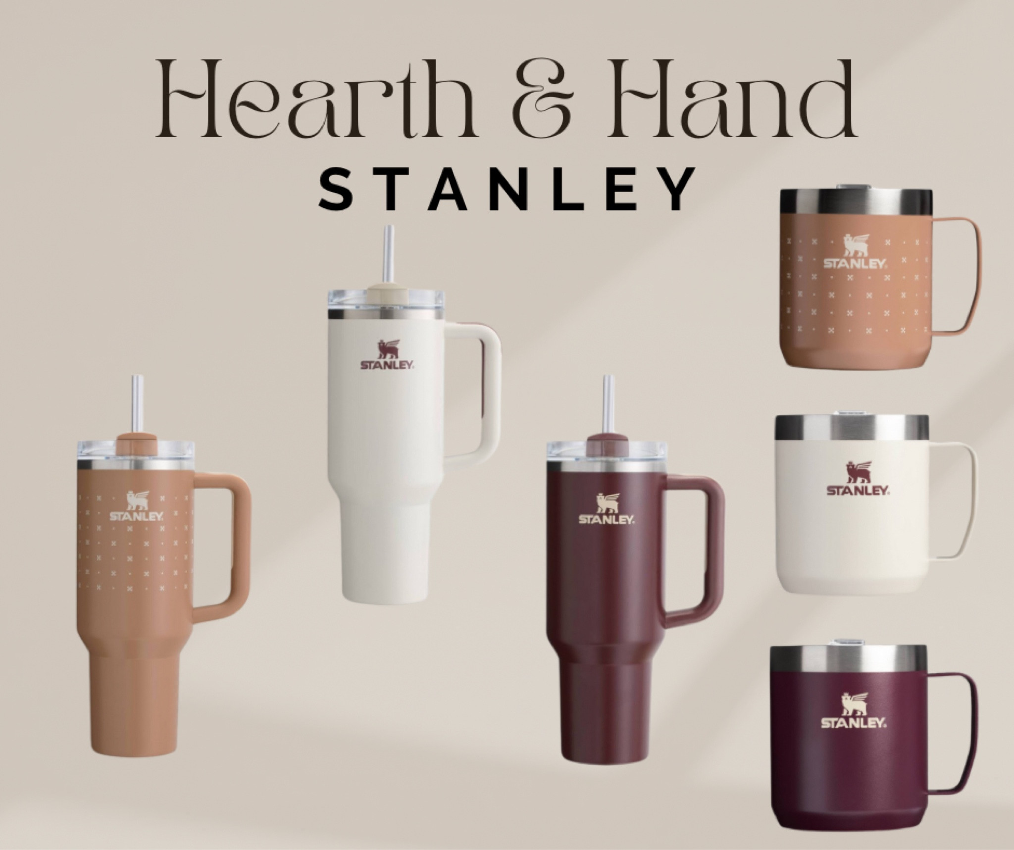 Hearth & Hand Fall 2024 Stanley release! Love these colors! 🍂🤎

#LTKFindsUnder50 #LTKHome #LTKSeasonal