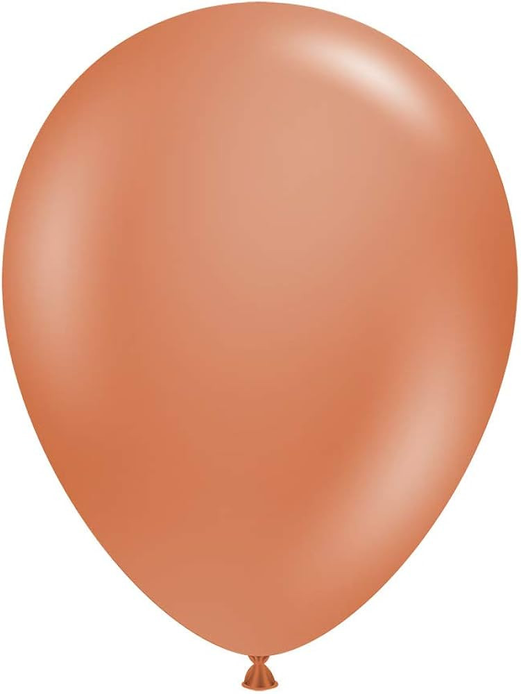 TUFTEX 11" Burnt Orange Latex Balloons | Amazon (US)