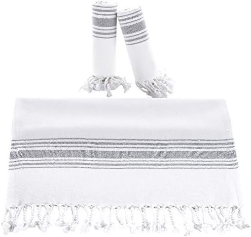 Hand Towels for Bathroom (Set of 3) Boho Turkish Kitchen Towels, Decorative Farmhouse Towels for ... | Amazon (US)