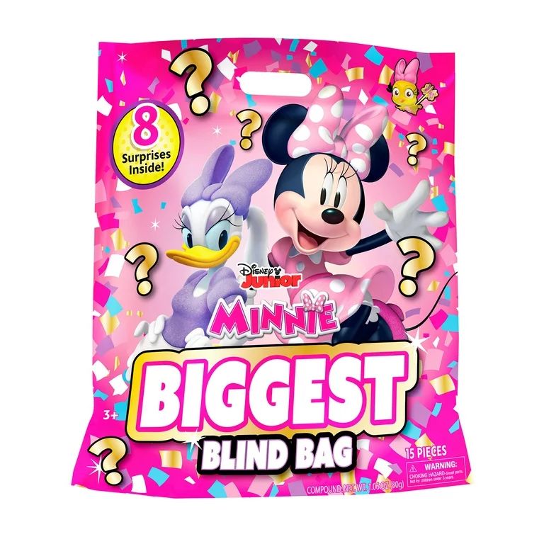 Disney Junior Minnie Mouse Biggest Blind Bag, 8 Surprises Inside, Kids Toys for Ages 3 up | Walmart (US)