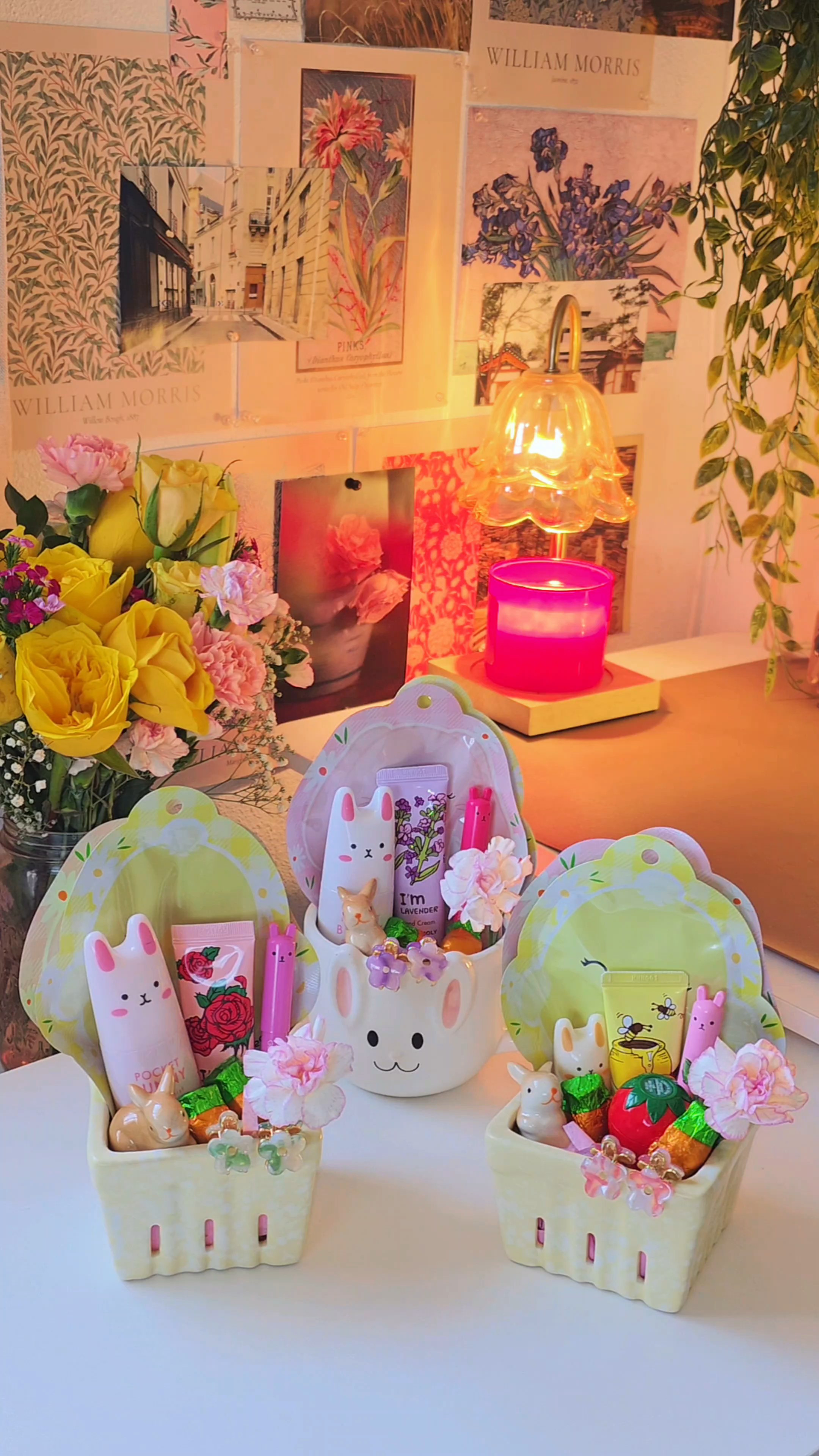 Easter Bestie Baskets 🌷🐰#eastermug #easterbaskets #minibasket #bestiebasket #eastergift 

#LTKSeasonal #LTKHome #LTKBeauty