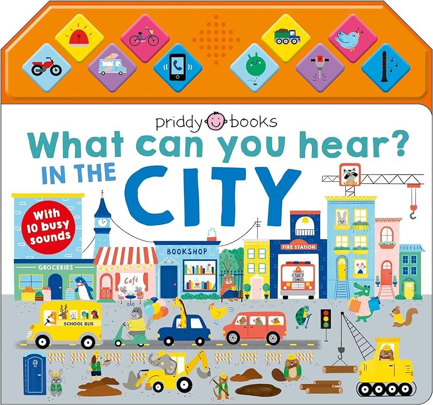 What Can You Hear: In The City: With 10 Busy Sounds | Amazon (US)