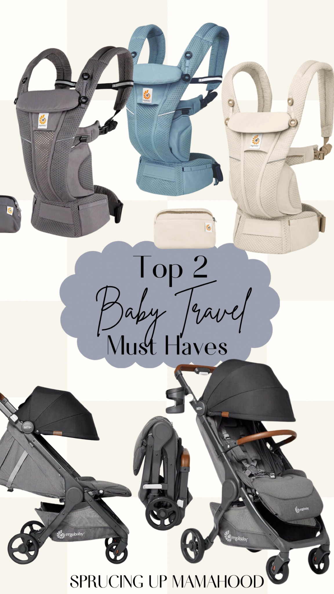 Top 2 Baby Travel Must Haves! Best baby carrier and travel strollers from ErgoBaby on sale now for Black Friday! 

#LTKBaby #LTKTravel #LTKCyberWeek