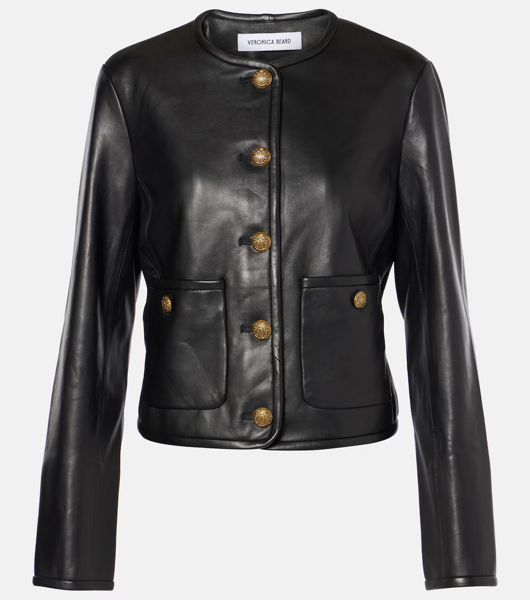 Andrea cropped leather jacket | Mytheresa (US/CA)