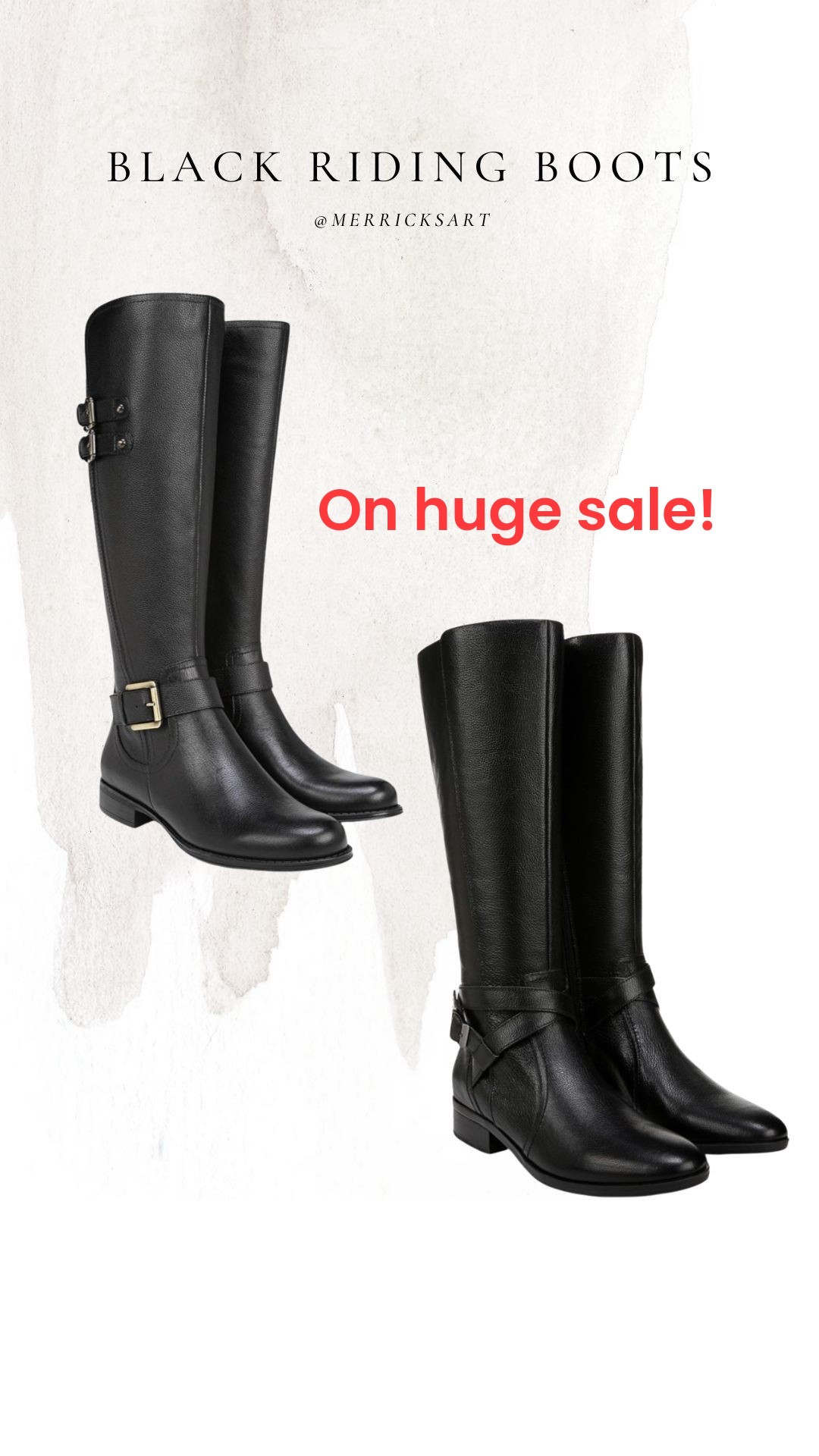 I have riding boots from naturalizer that are so comfy! I’ve been wanting a black pair and ordered these two to try while they’re on sale 