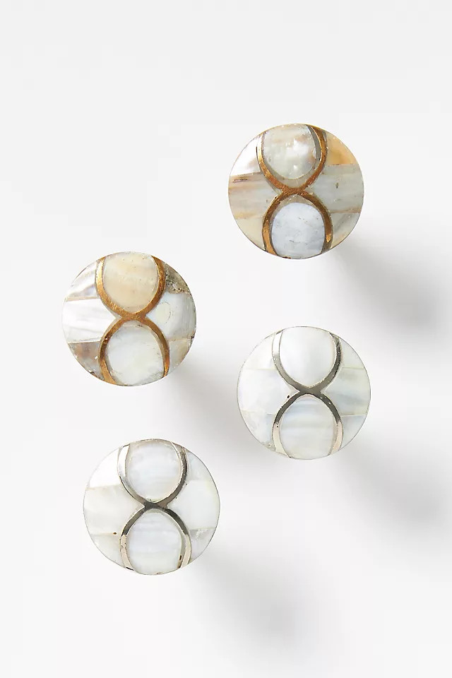 Pearlescent Infinity Knobs, Set of 2 | Anthropologie (US)