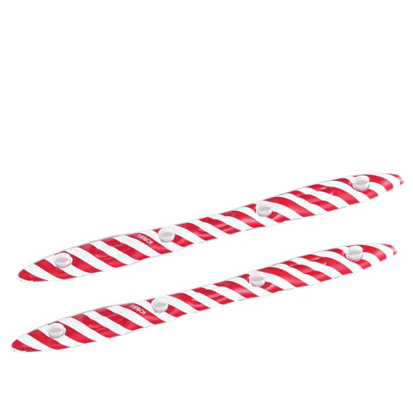 Inflatable ShotSki® - 2 Pack Candy Cane, 2-Pack | FUNBOY