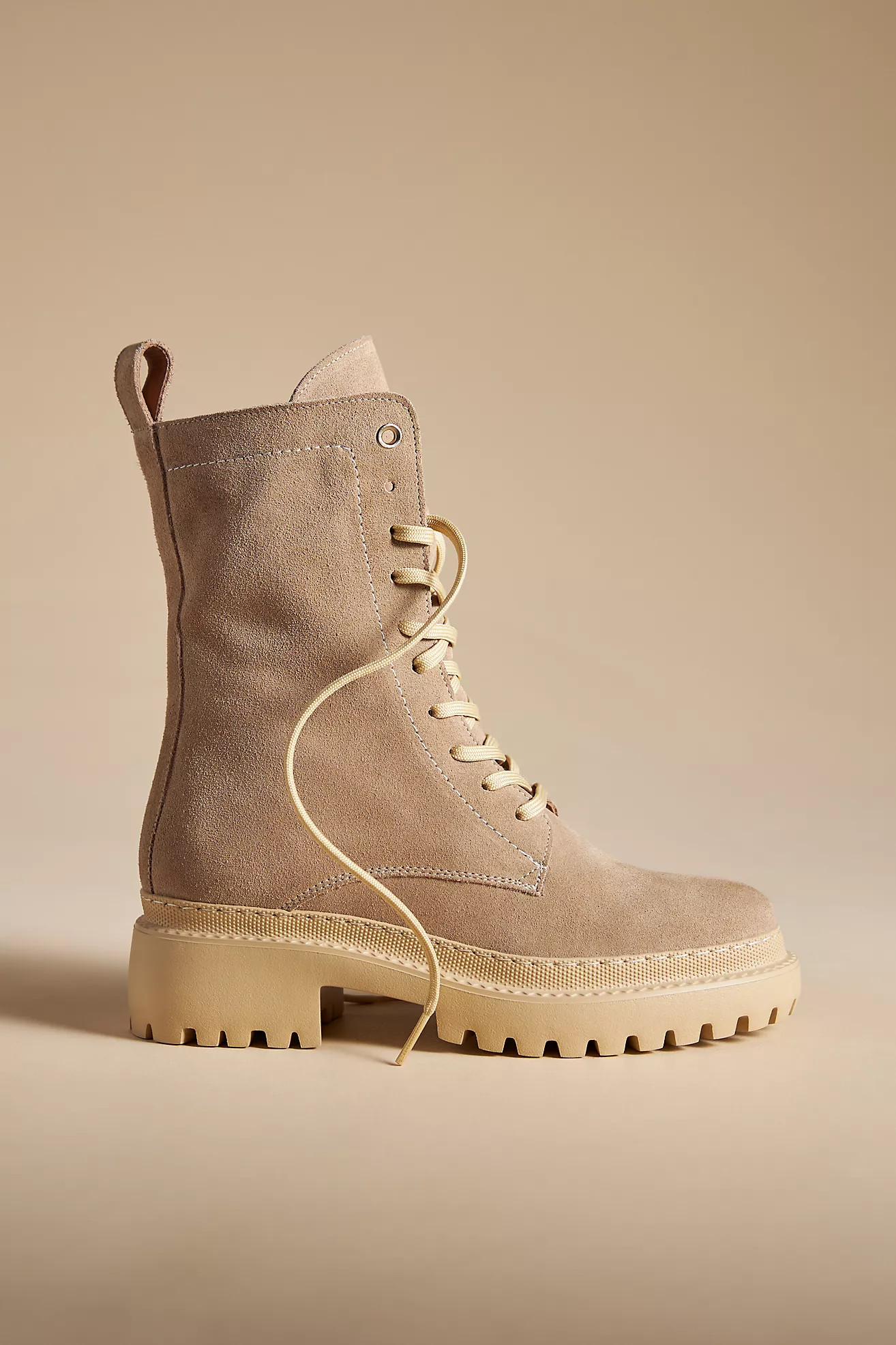 Pilcro Lace-Up Stompy Boots | Anthropologie (US)