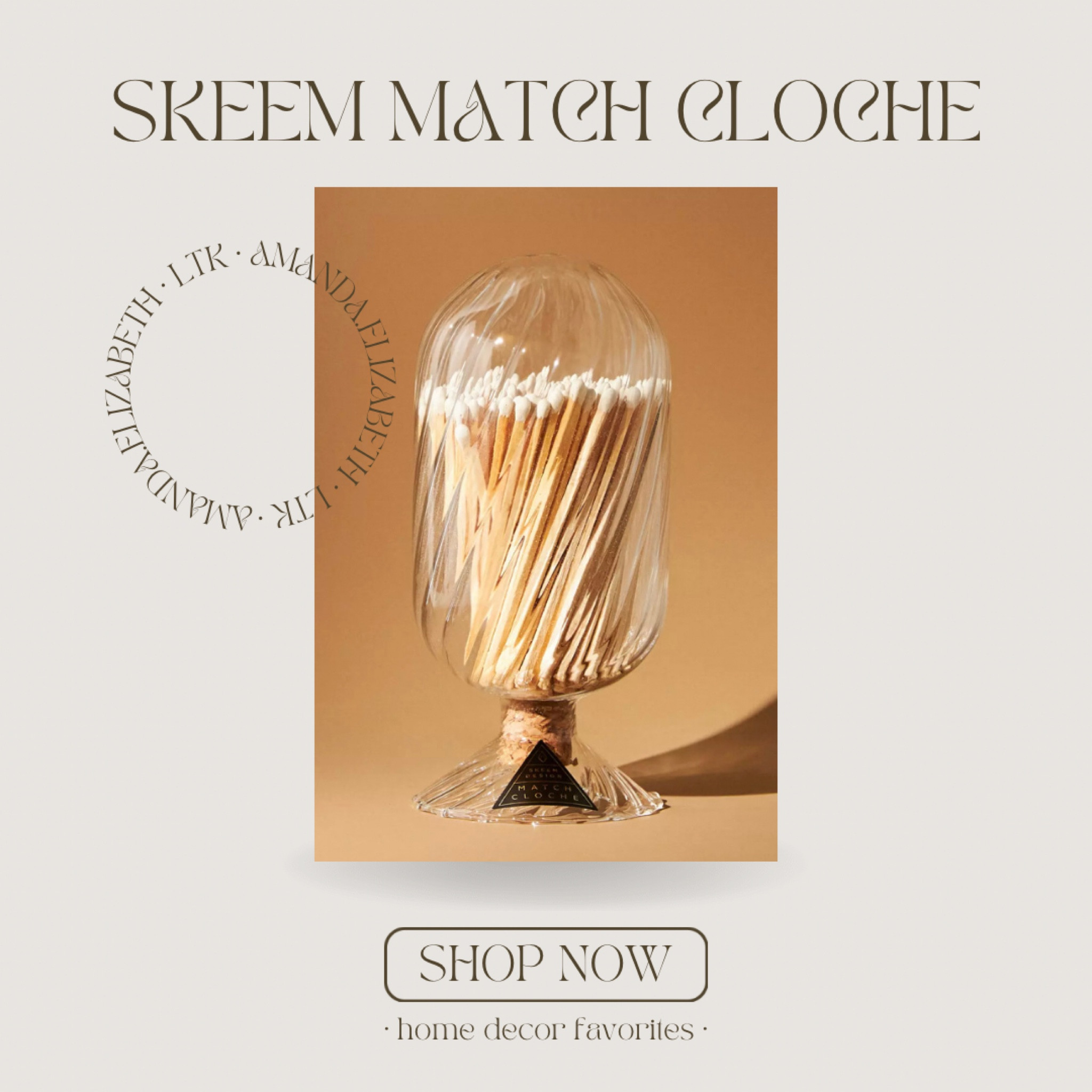 one of my all time favorite functional decor pieces - the skeem match cloche 🖤 

available on anthropology, amazon, skeem’s website + more!! 

#LTKhome #LTKGiftGuide #LTKFind