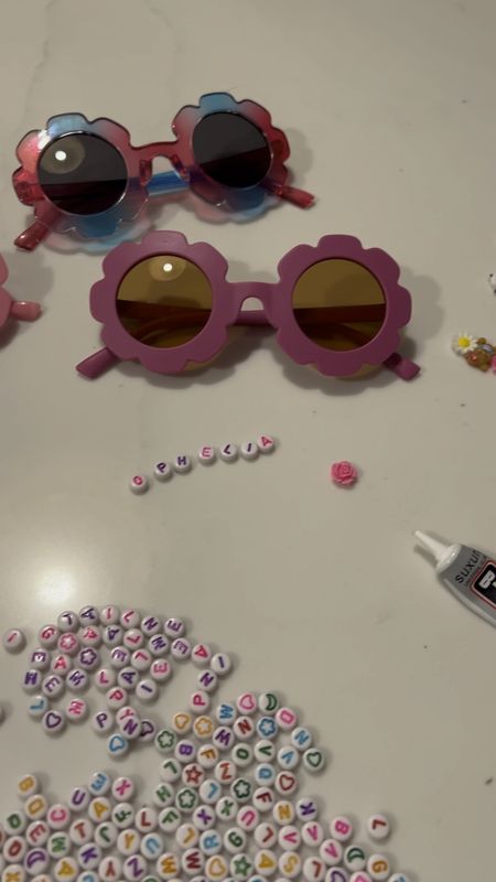 DIY flower sunglasses kit. Making these for my toddler’s Easter basket. 

#LTKSeasonal #LTKkids #LTKVideo