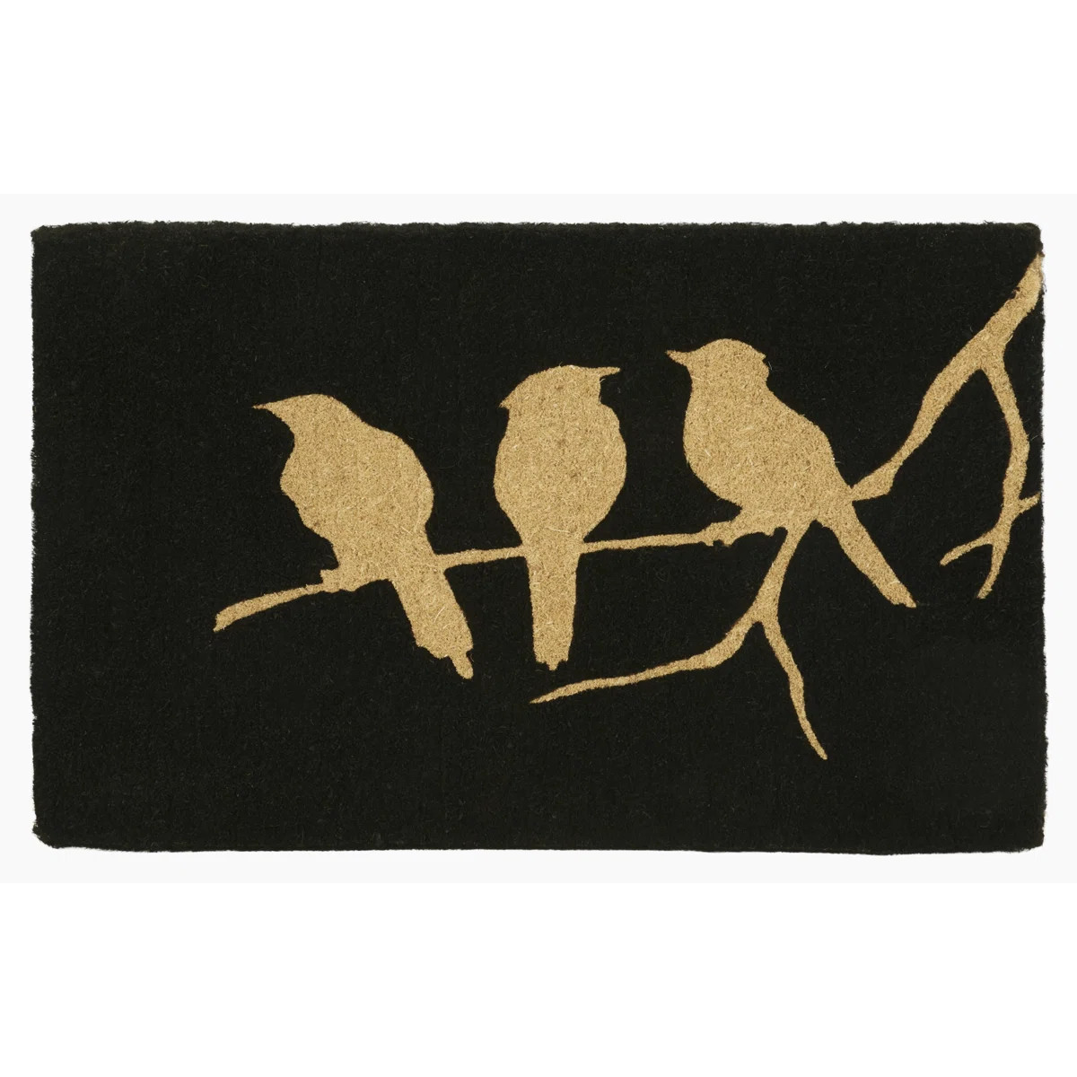 Laurrine Birds on Branch Coconut Coir Entryway Doormat | Wayfair North America