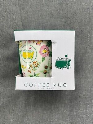 2024 New Masters Coffee Mug 17 oz New Augusta Tea Cup Floral Home Collection  | eBay | eBay US
