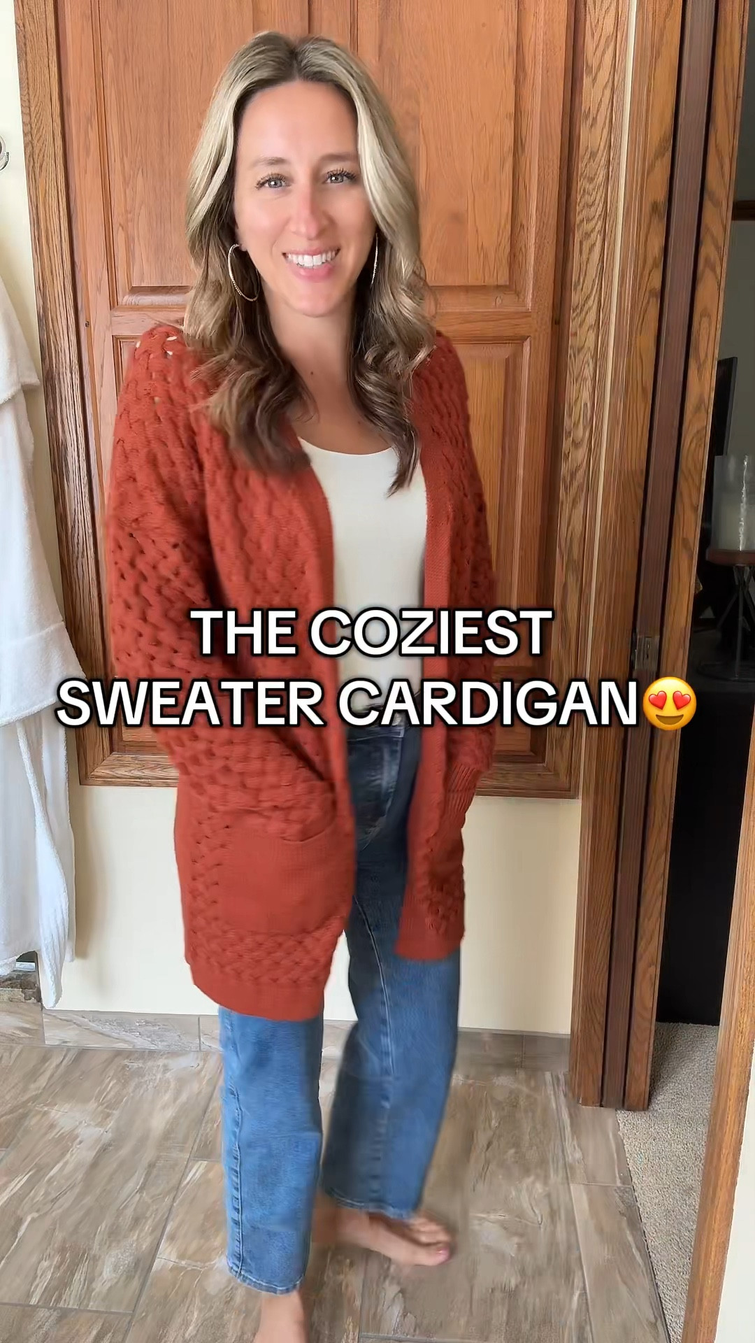 Can’t decide which color of this cable knot sweater cardigan I love most?! The perfect long, cozy layer for chilly days! #FallStyle #cardiganoutfit #OOTD #sweaterweather #cardigan  

#LTKStyleTip #LTKFindsUnder50 #LTKWorkwear