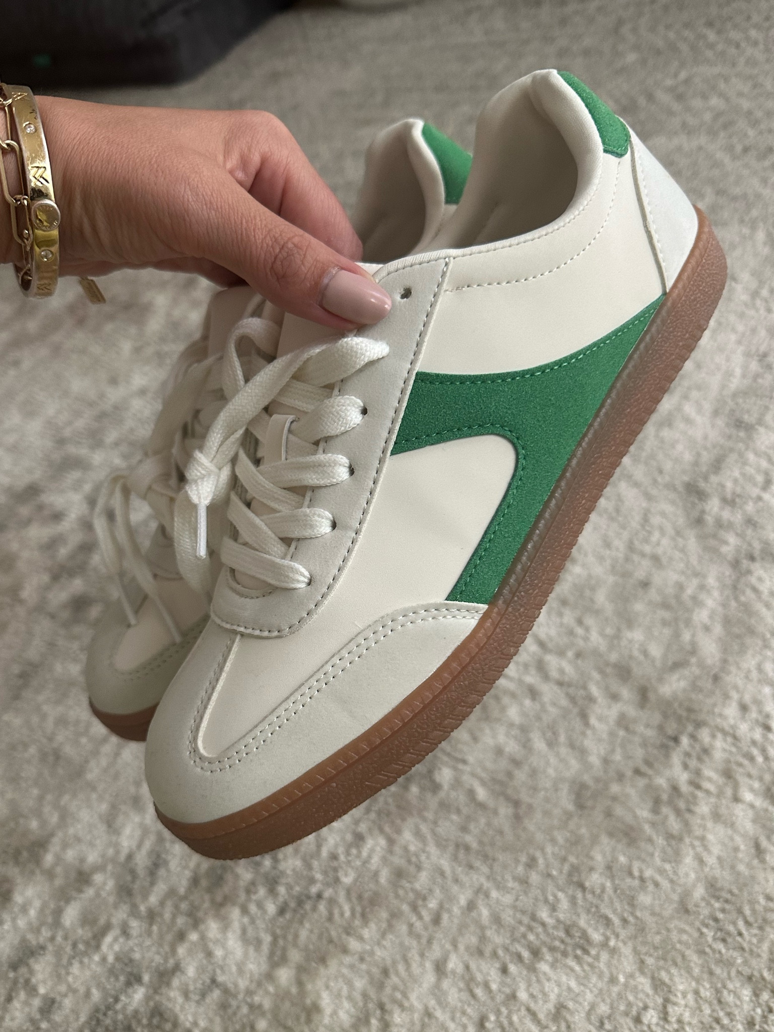 $20 sneakers that look just like the Sambas! They come in 10 variations - and even have half sizes! These fit true to size  

#LTKBacktoSchool