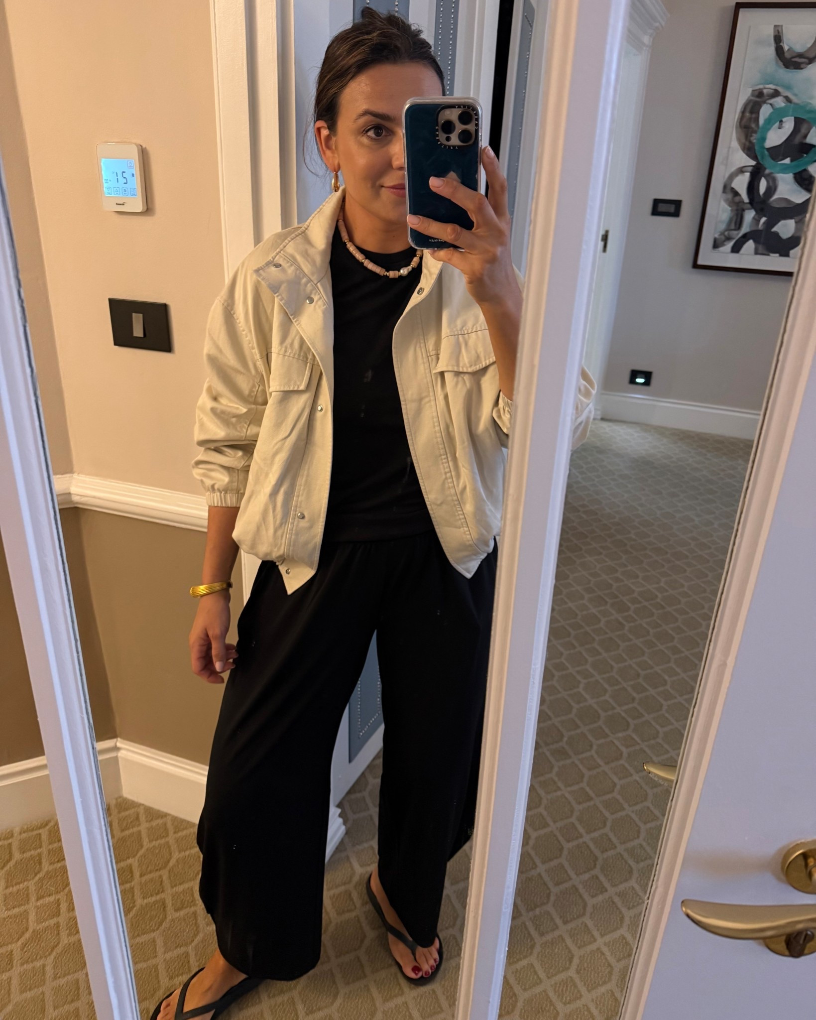 OOTD funnel neck jacket & flip flops
Ad Some PR products tagged

#LTKspring #LTKuk #LTKstyletip