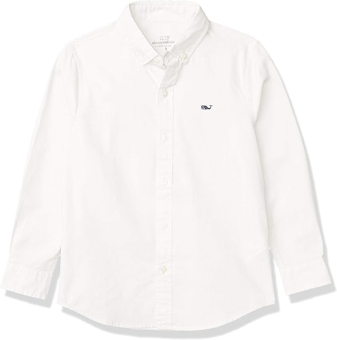 vineyard vines Boy's End Button Down Whale Shirt | Amazon (US)