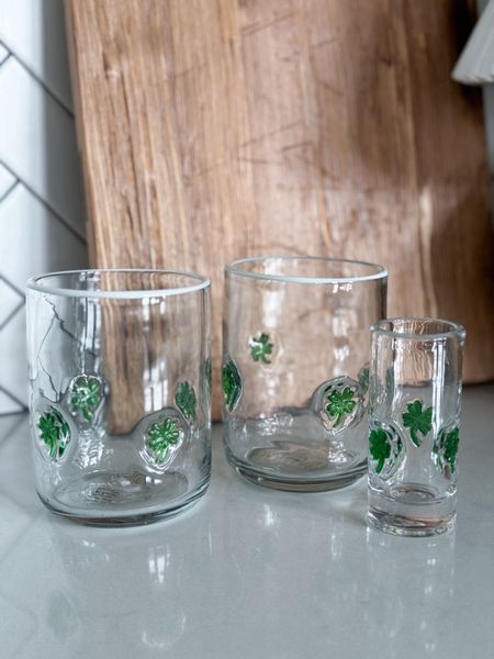 We love celebrating St. Patrick’s Day & these cute glasses are perfect 

St Patrick’s Day - Clover - 4 Leaf Clover - Glasses - Anthropologie - Anthro Glasses - Irish - St Patrick’s 

#glasses #anthropologie 

#LTKSeasonal #LTKhome #LTKparties