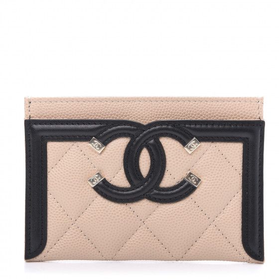 CHANEL

Caviar Quilted Filigree Card Holder Beige Black


32 | Fashionphile