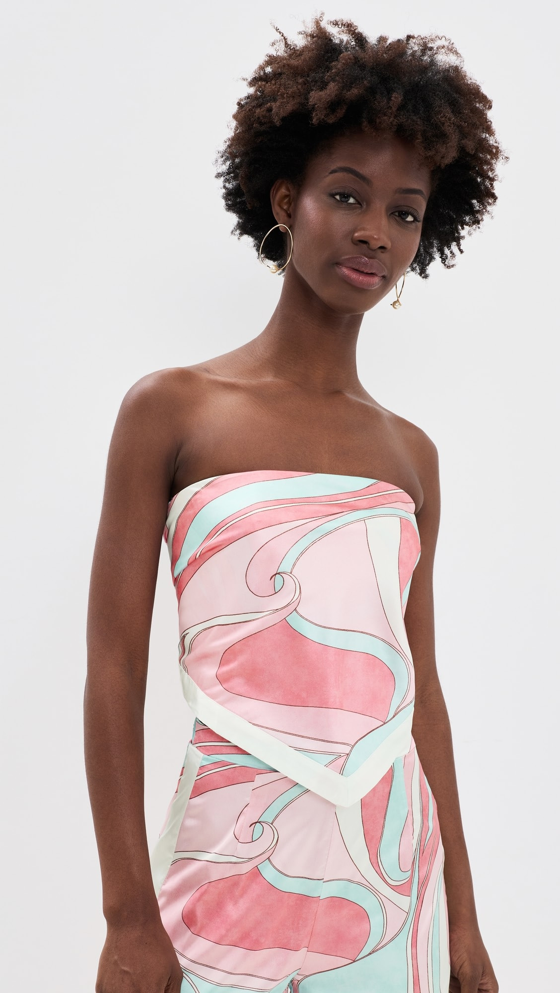 Milani Satin Scarf Top | Shopbop