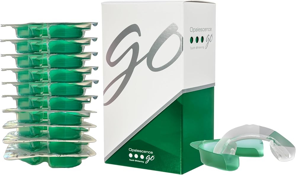 Opalescence Go - Prefilled Teeth Whitening Trays - 15% Hydrogen Peroxide - (10 Treatments) Made b... | Amazon (US)