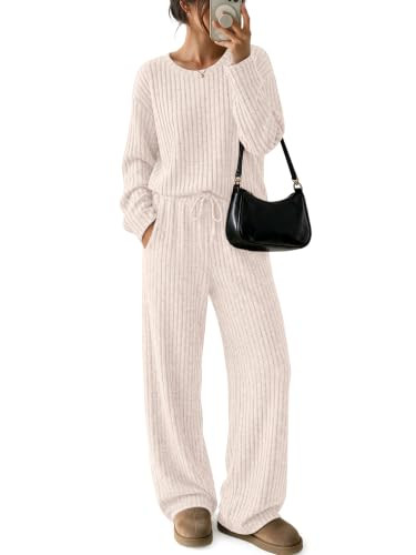 LILLUSORY Womens Lounge Sets 2 Piece Matching Pajamas Fall Outfits 2026 | Amazon (US)
