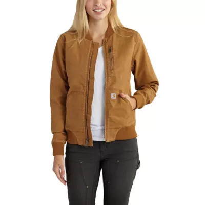 Carhartt Women's Rugged Flex Crawford Bomber Jacket | Tractor Supply