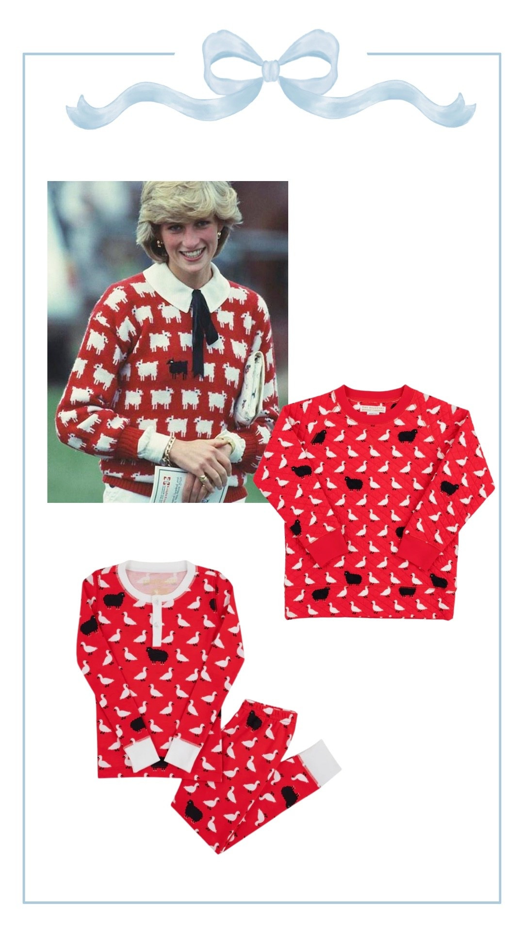 Diana inspired pajamas and pullover! Obsessed! 🐑 