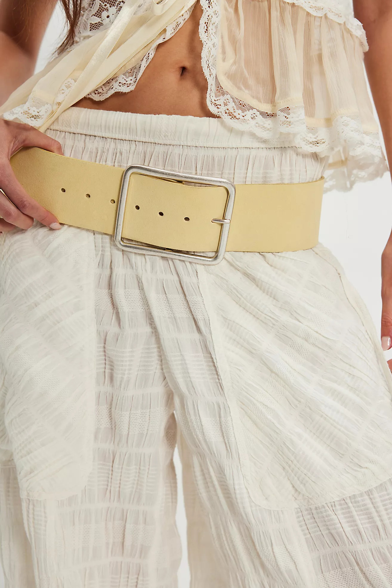 Suede Hex Hip Belt | Free People (Global - UK&FR Excluded)