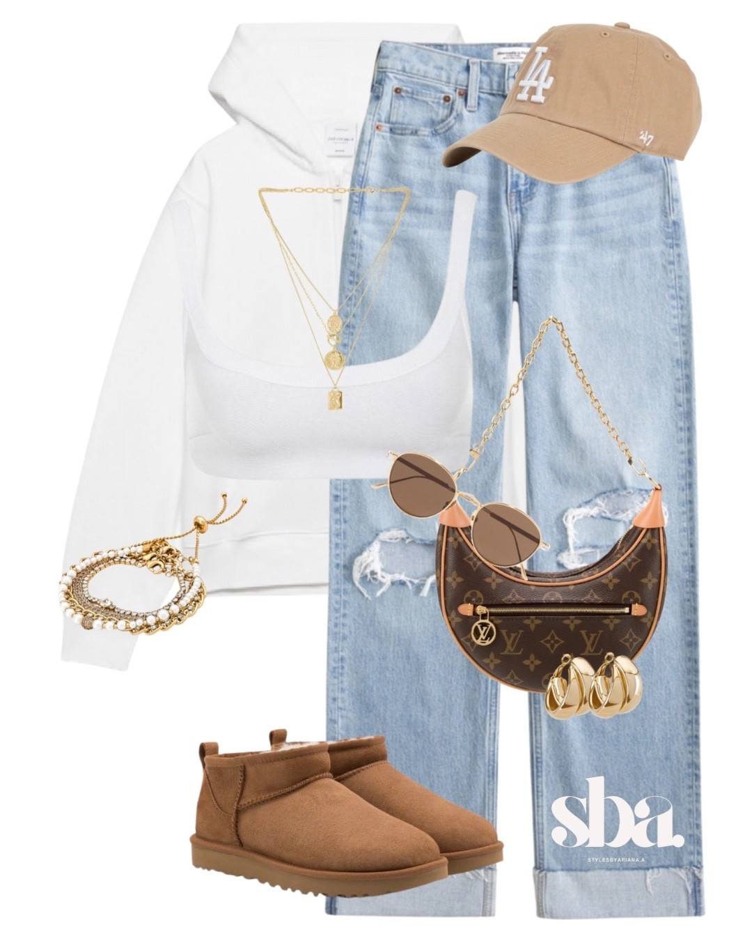 Weekend layers with a sporty twist, perfect for easy fall days 🤍☕️

Game Day Outfit. fall outfit, casual fall look, streetwear fall, athleisure fall, chic fall style, off duty model, everyday fall style, neutral tones, fall fashion inspo, sporty chic, effortless layers, laid back fall, cool girl style, weekend uniform, capsule wardrobe, street style inspo, elevated basics, comfy chic, minimalist fall, off duty vibe, cozy fall style, casual chic fall, fall neutrals, relaxed style, weekend ready

#LTKSeasonal #LTKStyleTip