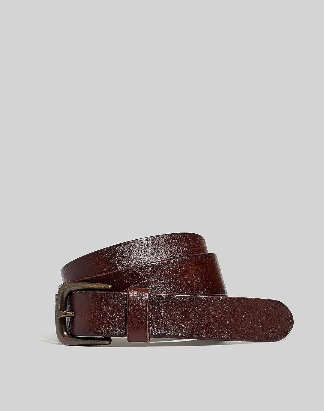 Medium Leather Belt | Madewell