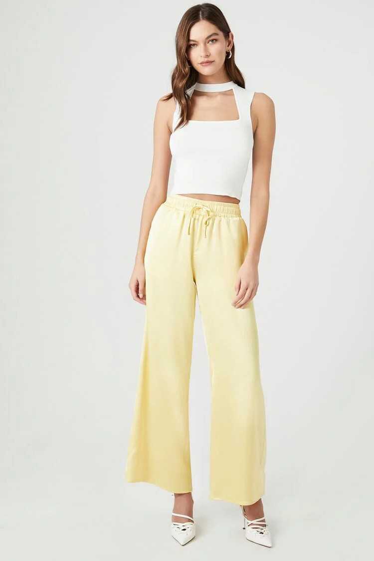 Satin Wide-Leg Pants | Forever 21