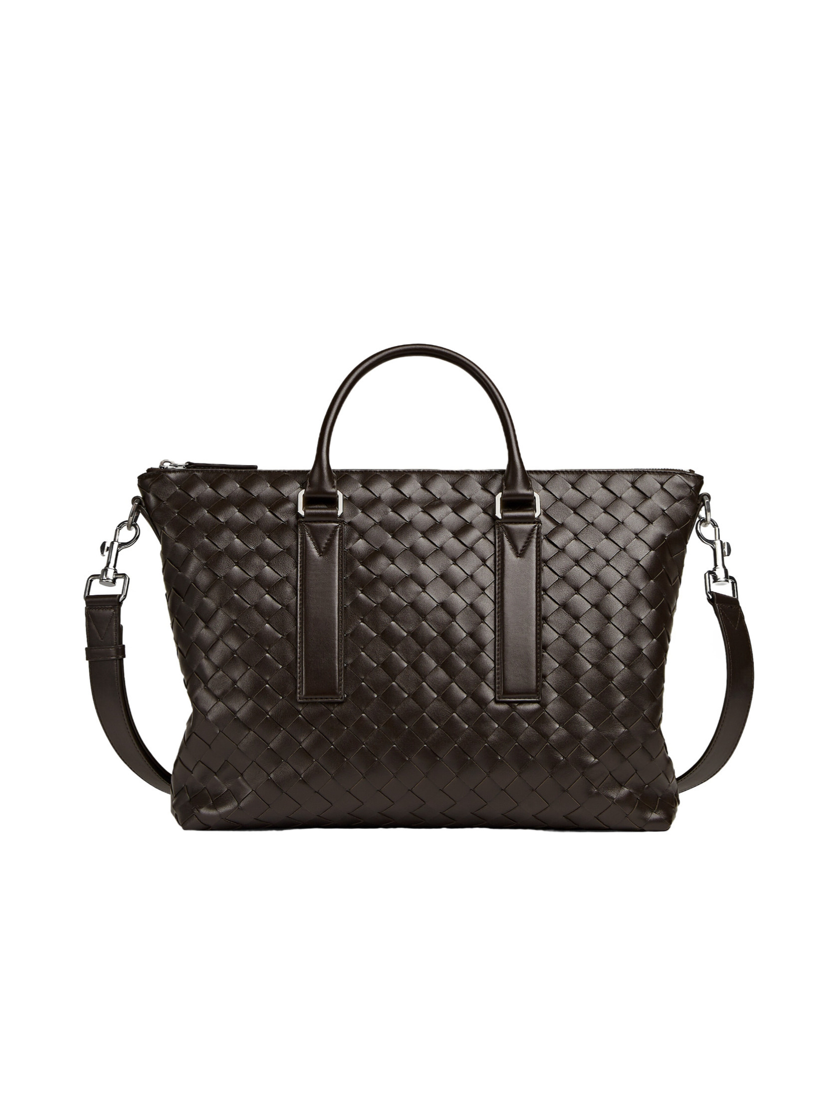 Bottega Veneta Intrecciato Zipped Briefcase | Senser US