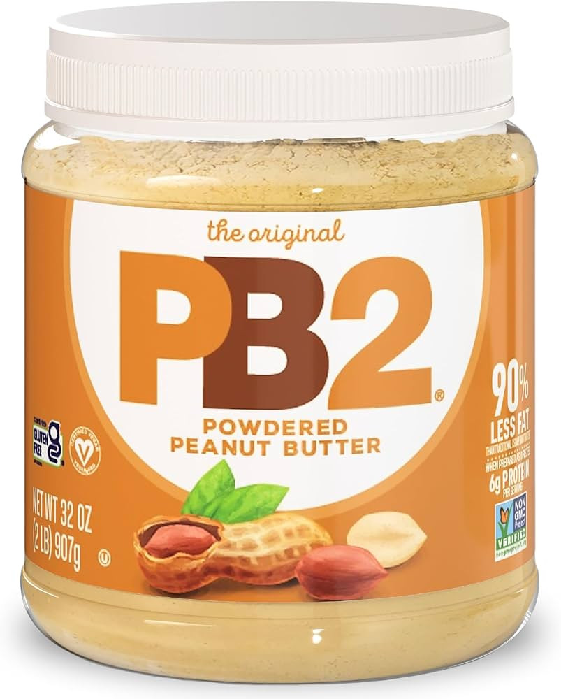 PB2 Original Powdered Peanut Butter - 6g of Protein, 90% Less Fat, Certified Gluten Free, Only 60... | Amazon (US)