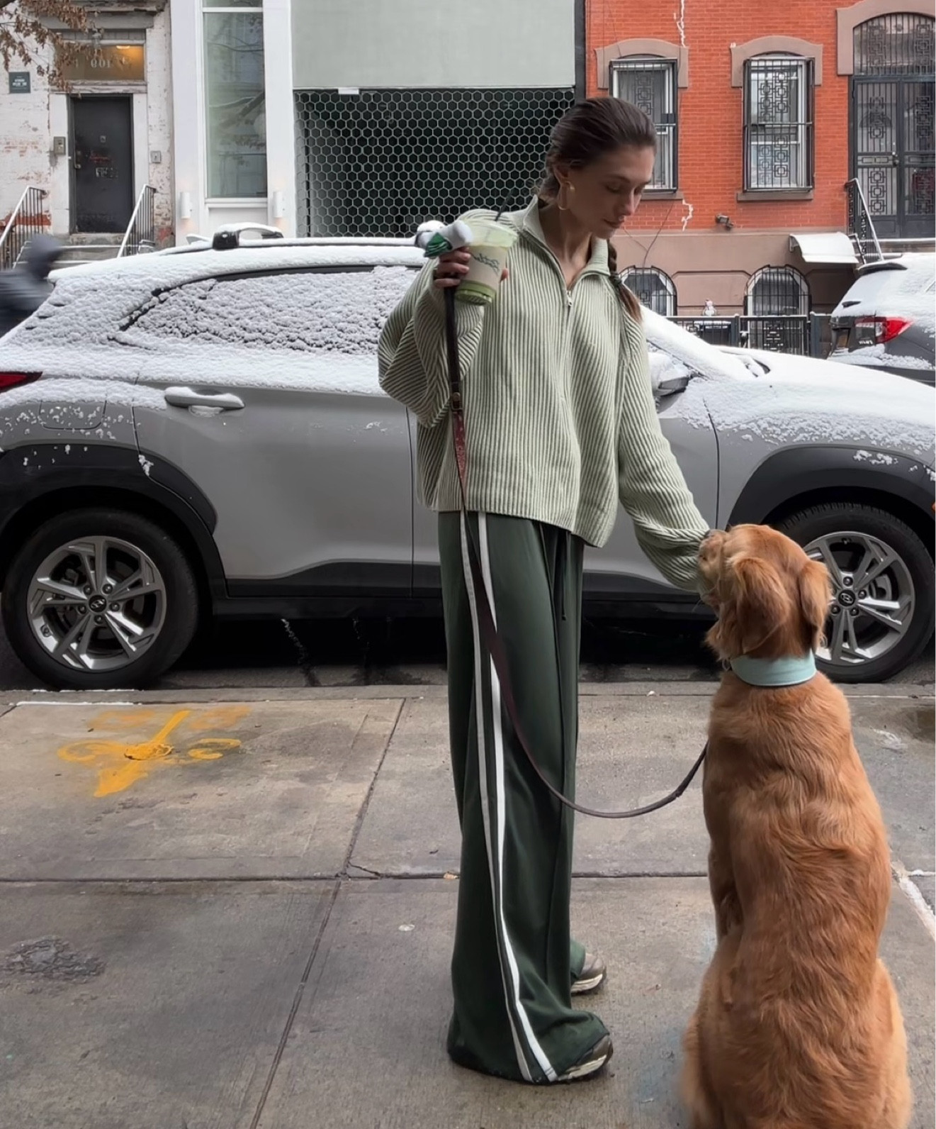 will always be a girl who loves wearing green @americaneagle #AEJean #AEPartner 