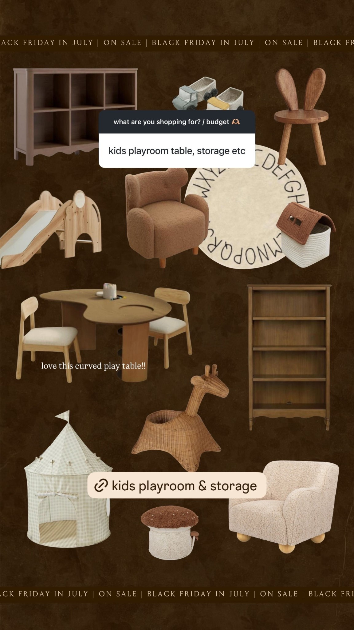 ON SALE: kids playroom & storage finds

#LTKHome #LTKSaleAlert