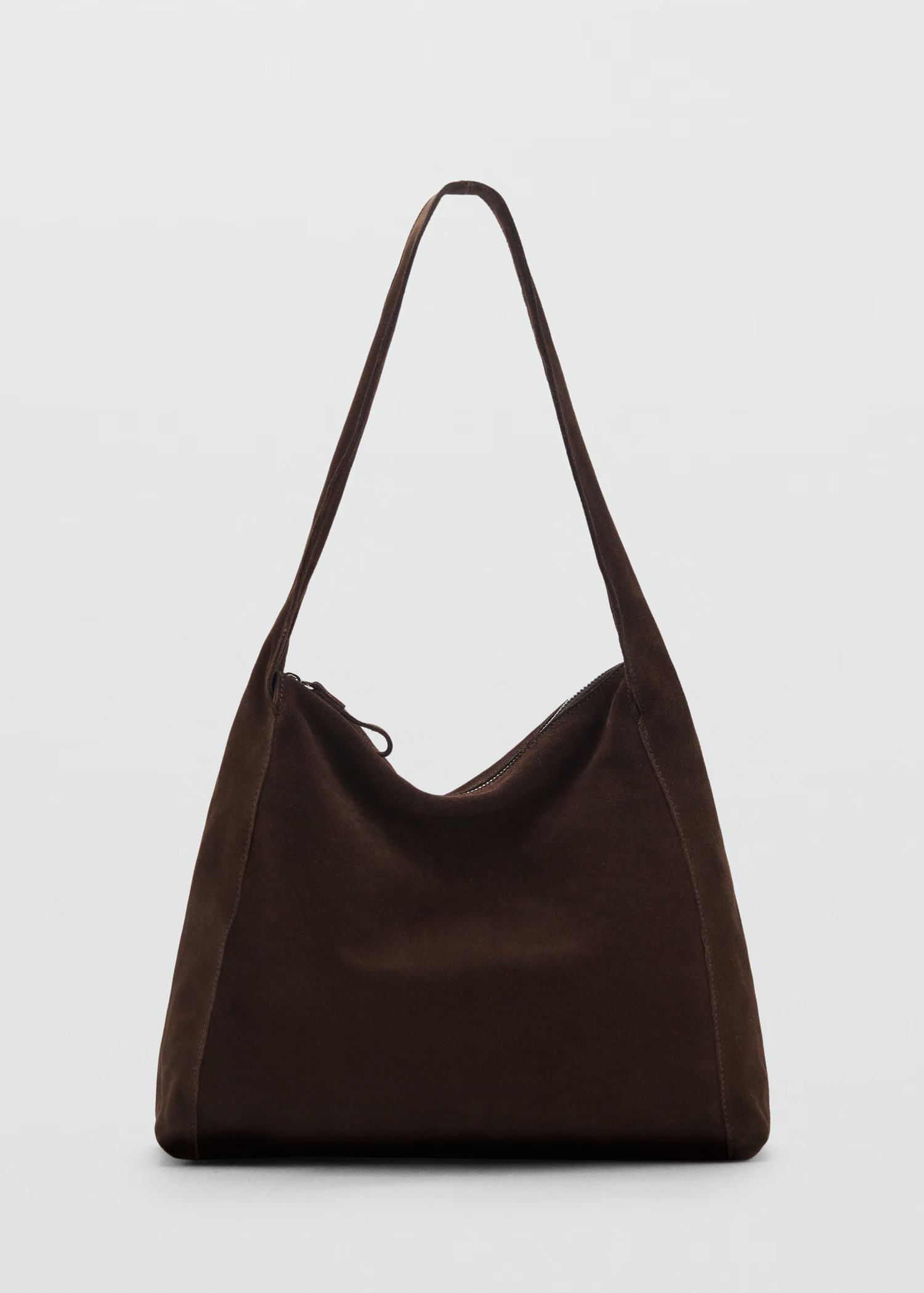 Suede shopper bag - Women | MANGO United Kingdom | MANGO (UK)