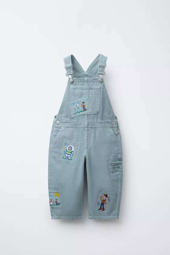 TOY STORY © DISNEY PIXAR PATCHED TWILL OVERALLS | Zara US