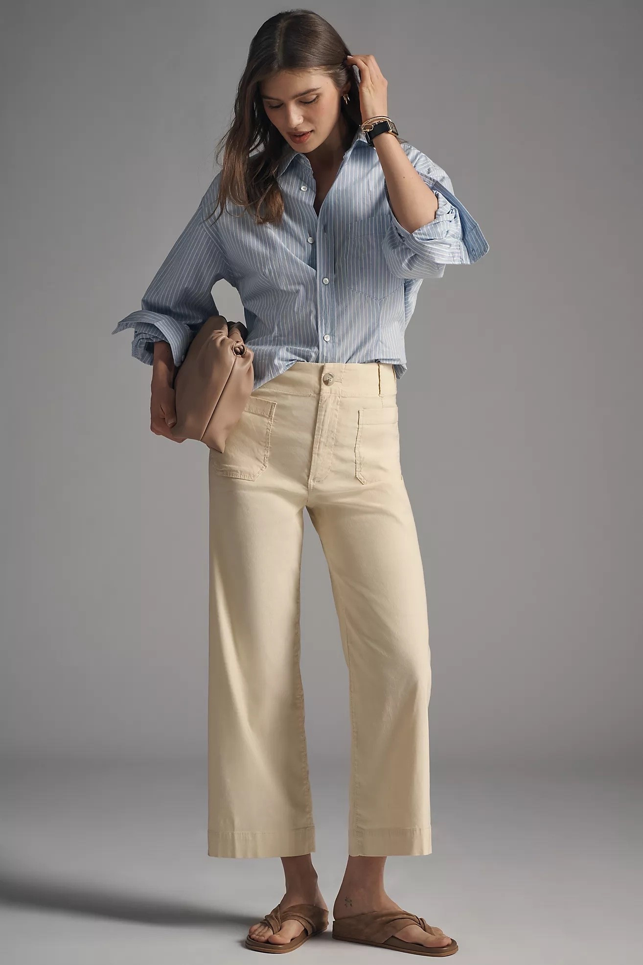 These cropped wide- leg pants are cute and versatile!! More colors available @Anthropologie 



Gift idea, summer outfit, versatile pants, casual style 

#LTKMothersDay #LTKootd #LTKmomlife